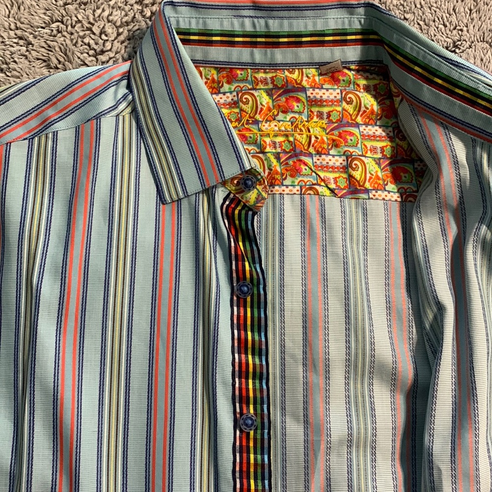 Robert Graham Mens Button Down